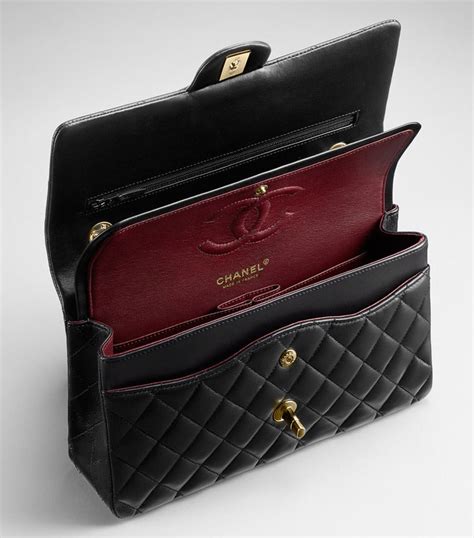 medium size classic flap chanel|Chanel classic flap price singapore.